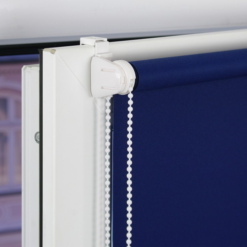 Powertec Bella Casa Klemmfix-Rollo, ca. 150 x 60 cm, blau