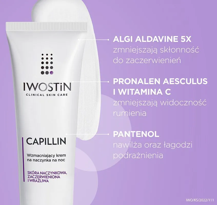 Iwostin Capillin noćna krema za jačanje kapilara