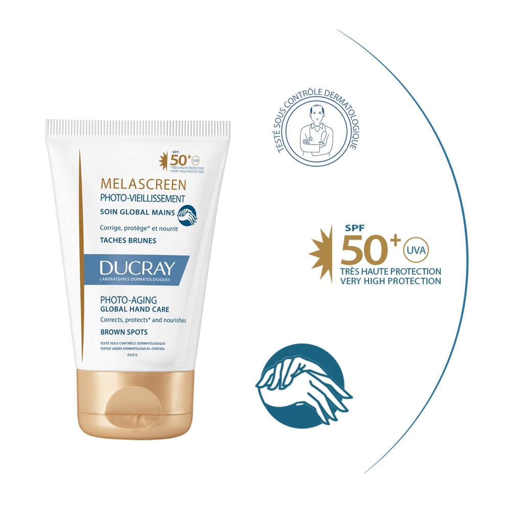 Ducray DUCRAY MELAS  MAINS SPF50 Crème mains
