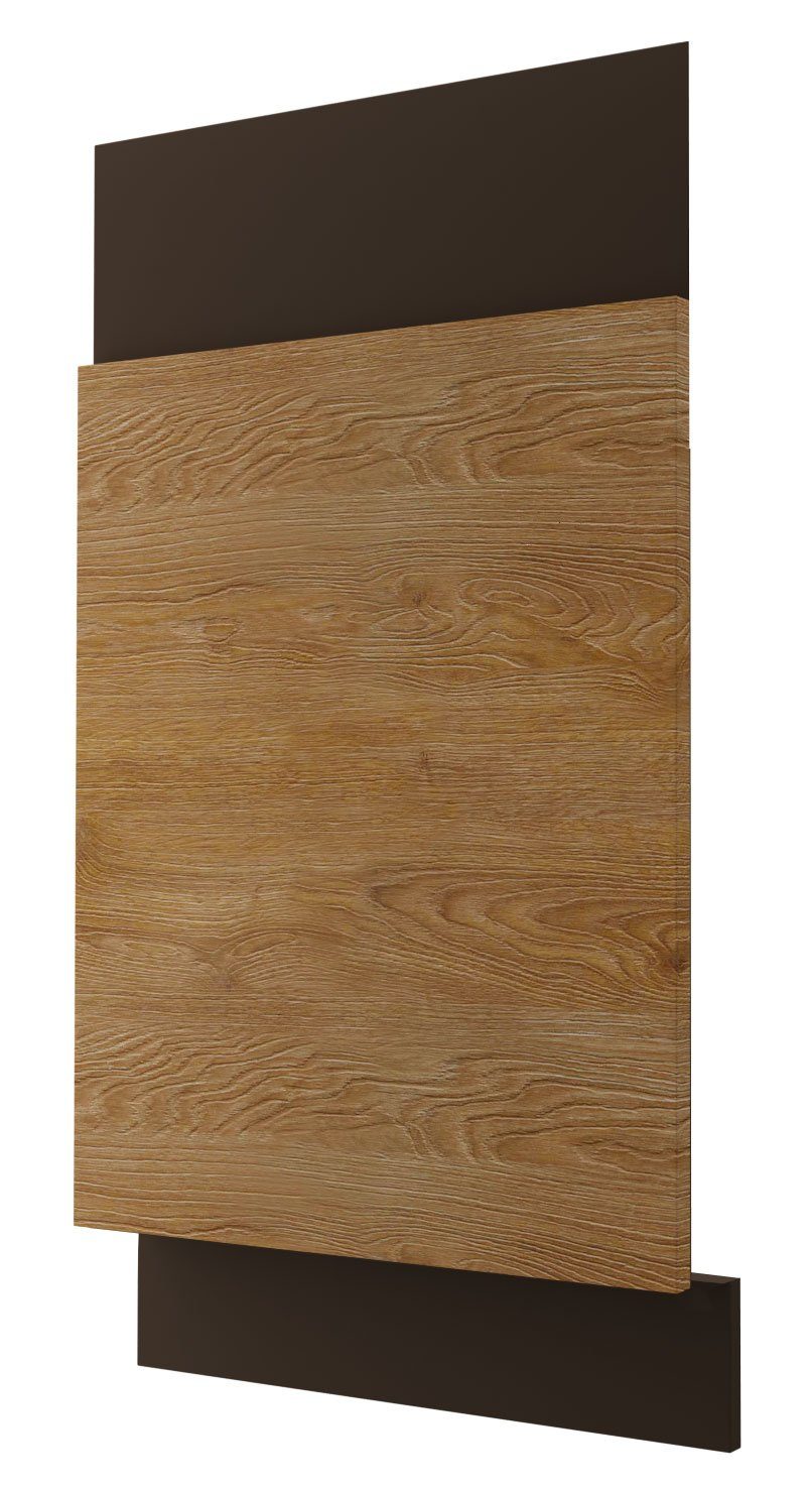 Feldmann-Wohnen Sockelblende Malmo, 45cm Front- und Sockelfarbe wählbar teilintegriert