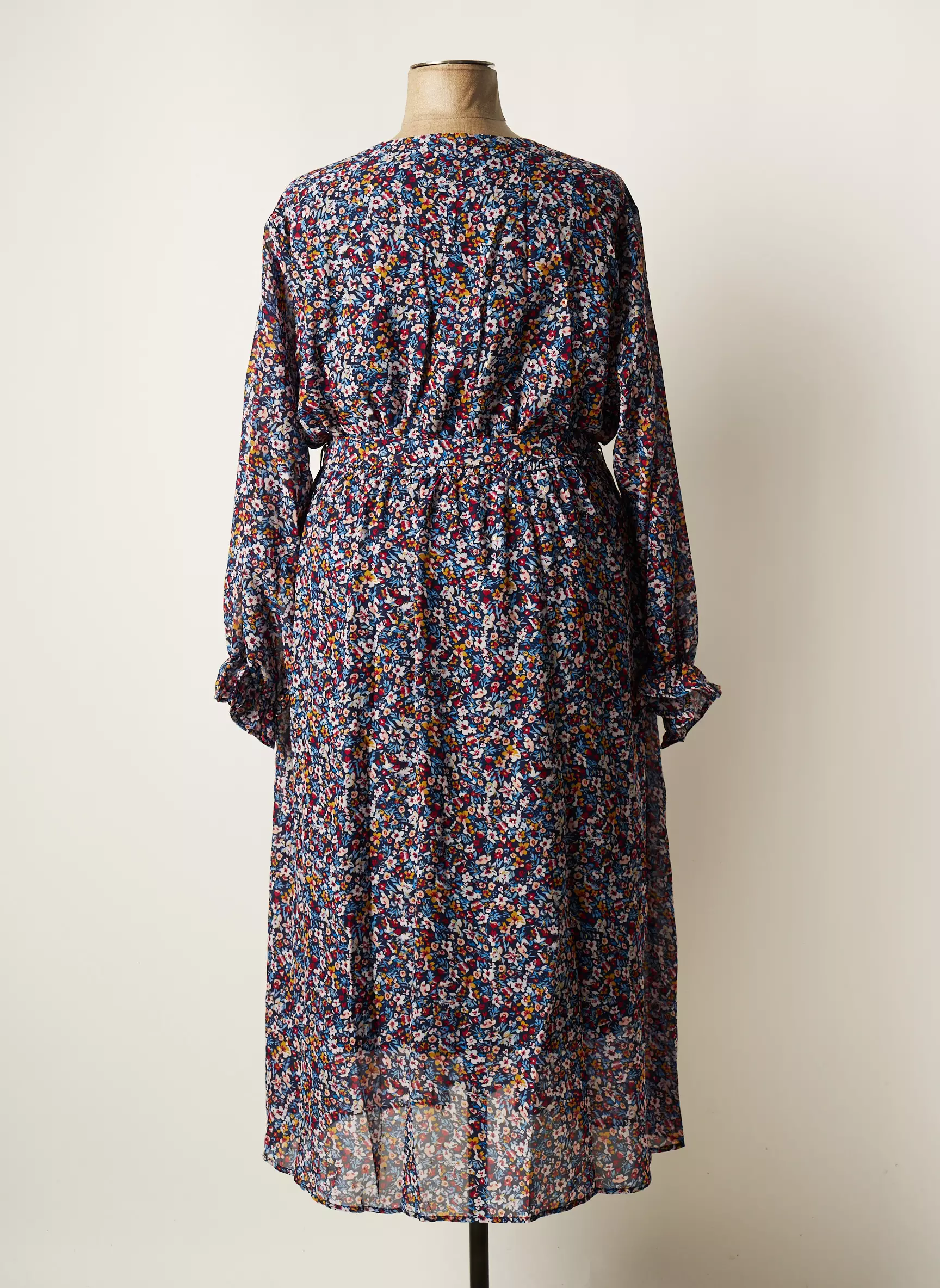 Pomme Rouge Robes Longues Femme couleur bleu