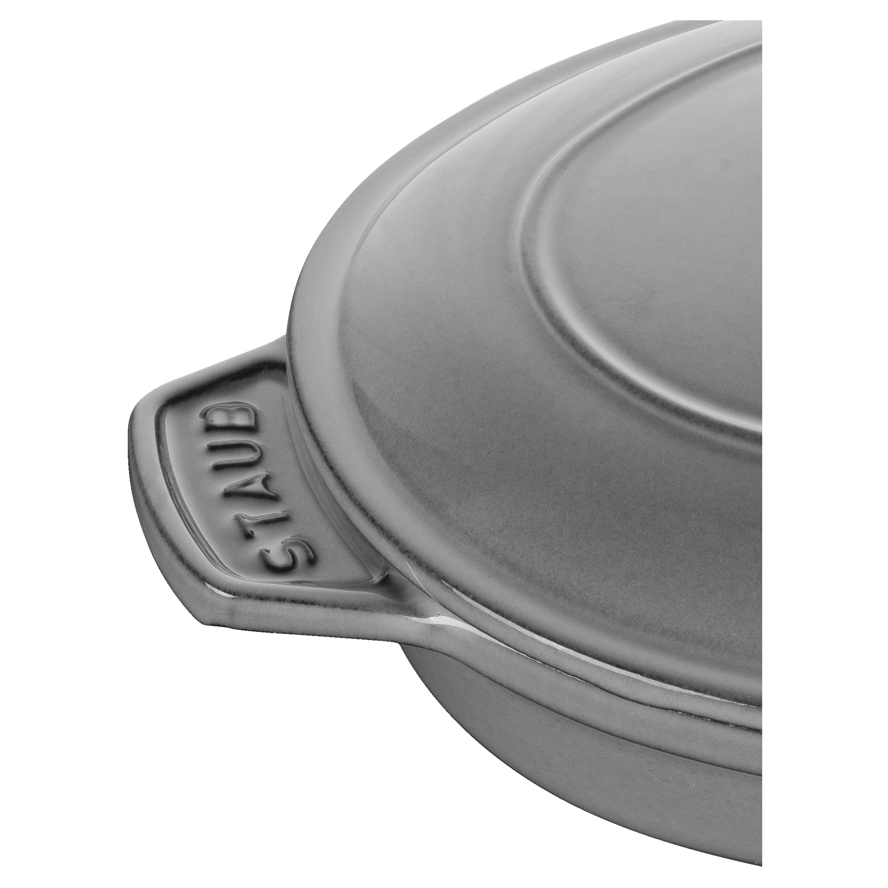 Ofenform mit Deckel 23 cm, Gusseisen