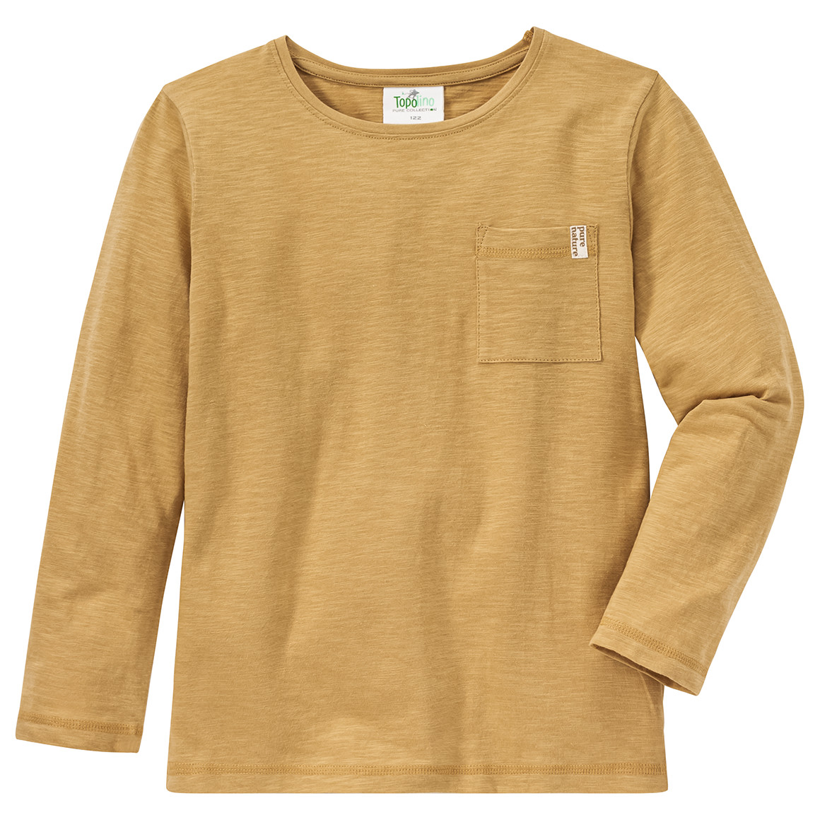 2 Kinder Langarmshirts mit Flammgarn