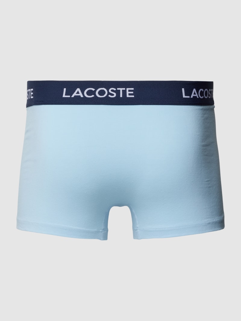 Trunks mit elastischem Logo-Bund im 3er-Pack in marineblau