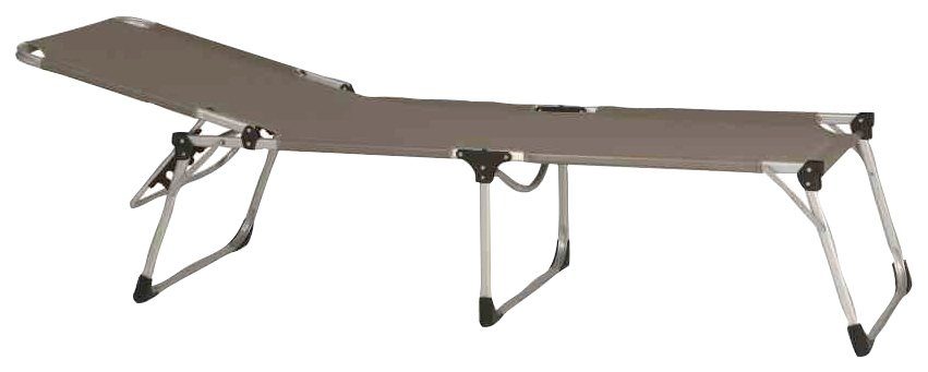 Siena Garden Gartenliege Alu-Dreibeinliege XXL, 4-fach verstellbar, 201x69,5x95 cm