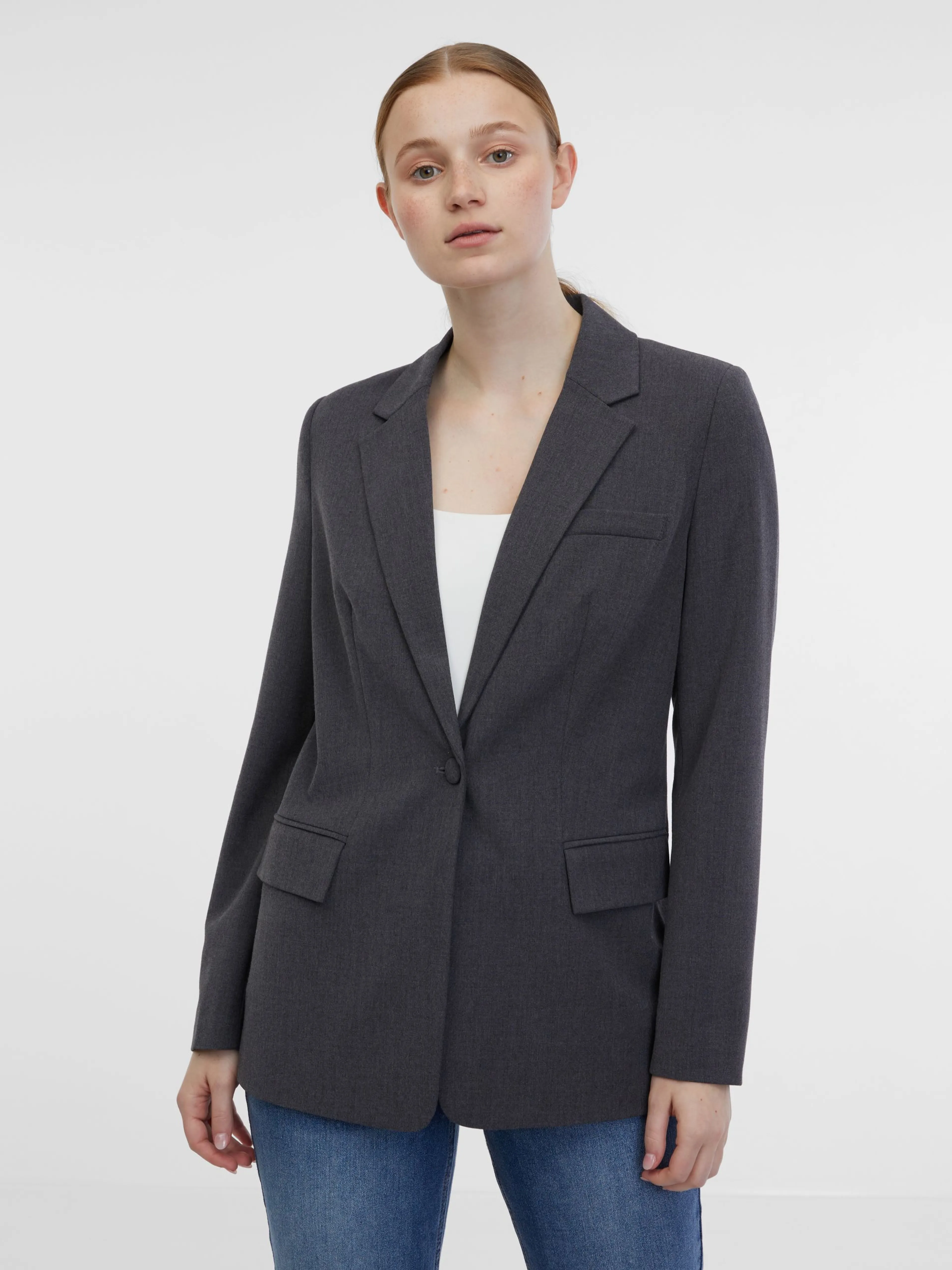 Dunkelgrauer Damenblazer ORSAY