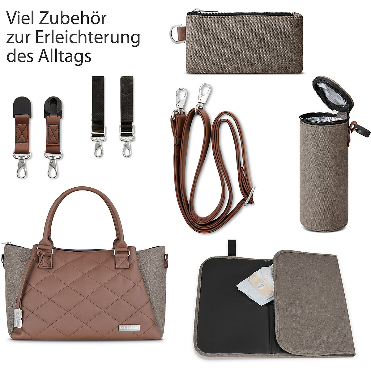 Wickeltasche Royal nature