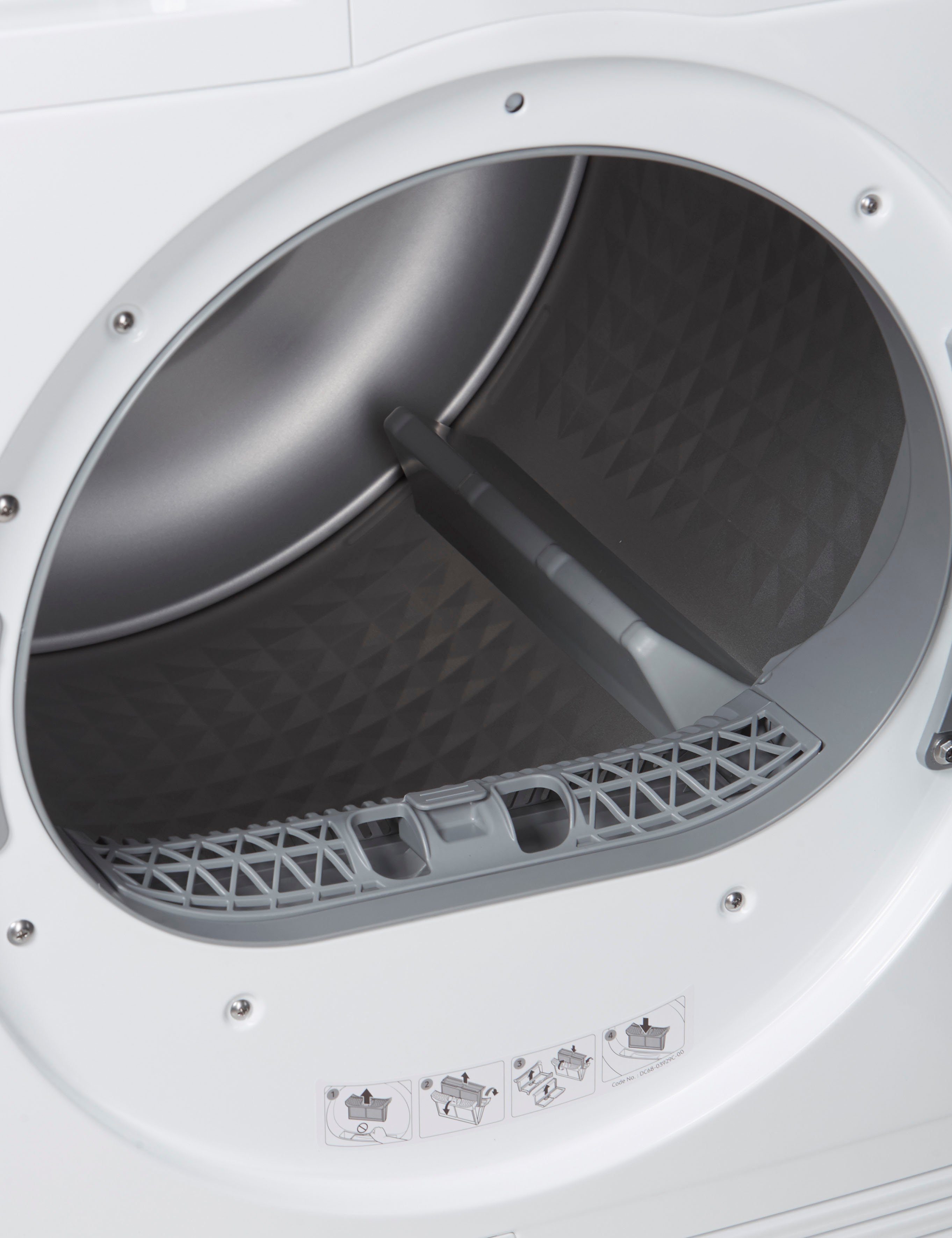 Samsung Wärmepumpentrockner DV81TA220AE/EG, 8 kg, Knitterschutz, 4 Jahre Garantie inklusive