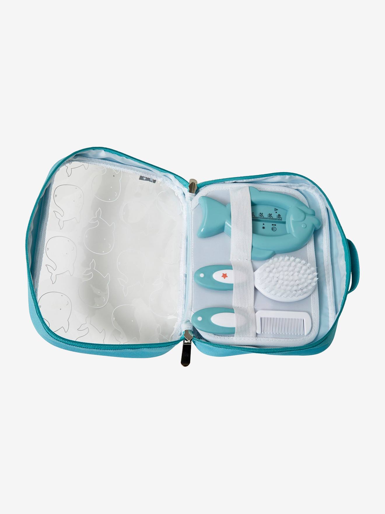 Vertbaudet Baby Pflegeset, 6 Teile - grau