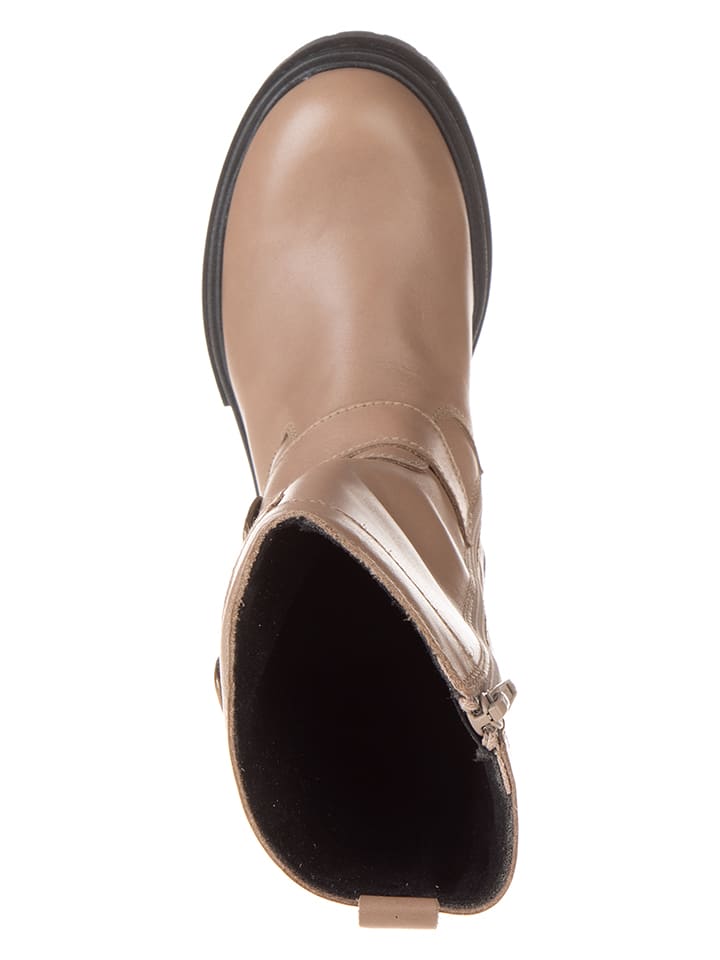 lamino Leder-Boots in Rosa günstig kaufen