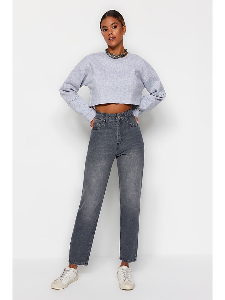 trendyol Jeans - Regular fit - in Grau günstig kaufen