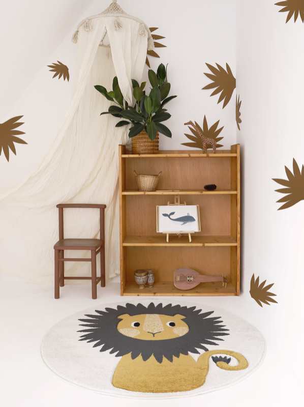 Tapis petit lion 120cm JAGGO