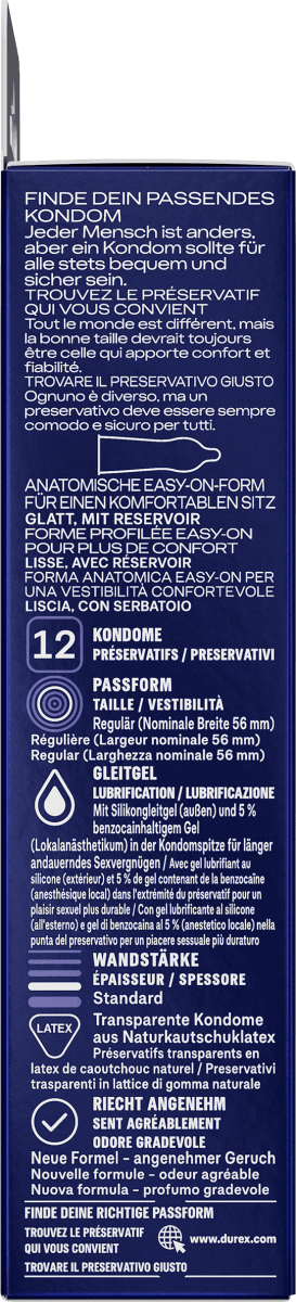 Kondome Performa, Breite 56mm, 12 St