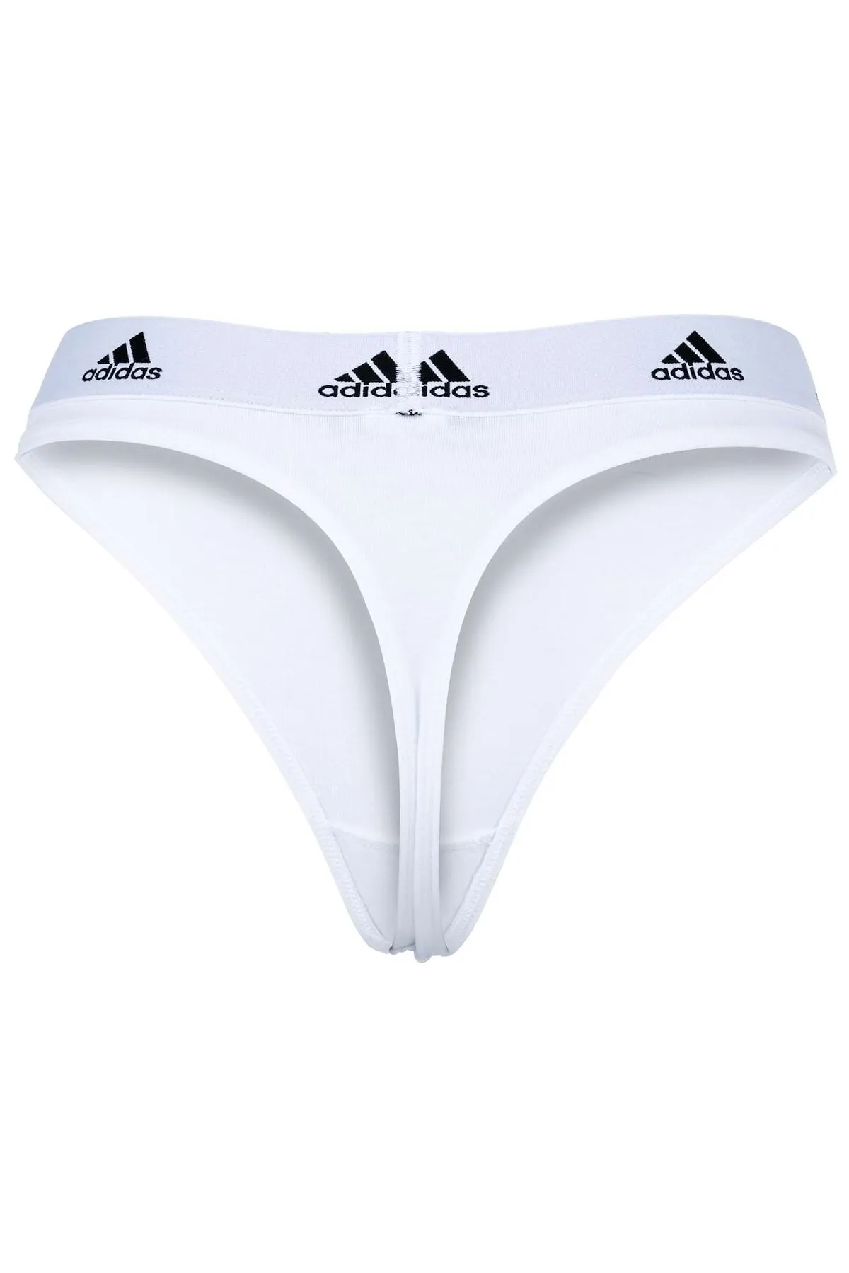 adidas  Damen Strings, 3er Pack - Thong 3PK, Unterwäsche, Cotton Stretch, Logo, uni