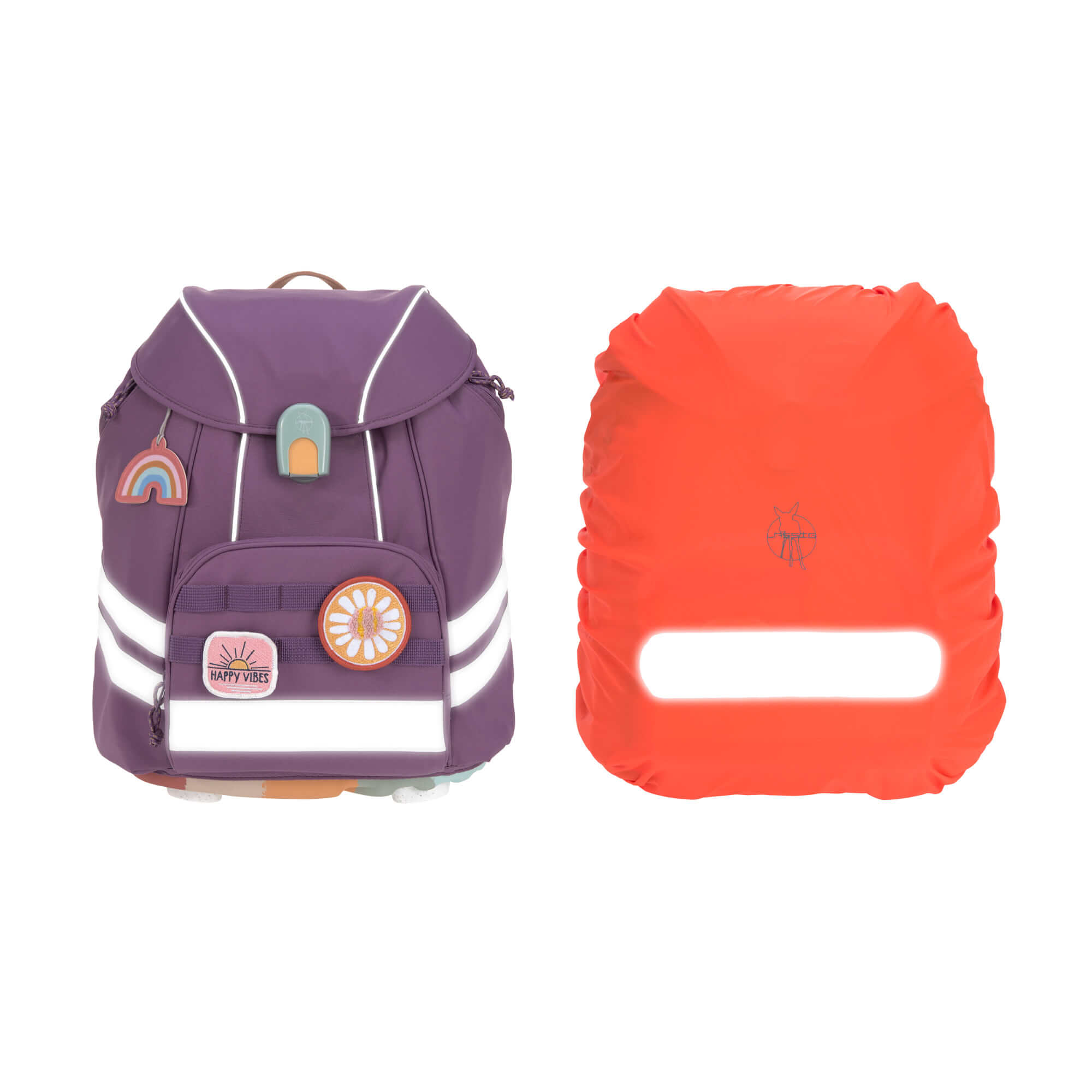 Schulranzen Set 7-teilig, Flexy Unique Purple