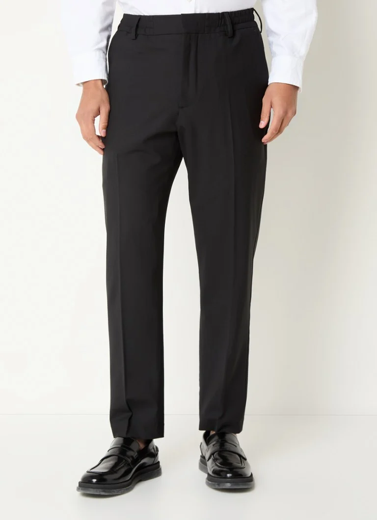 Pantaloni de drumeție NN.07 Billie 1088 Tapered din amestec de lână