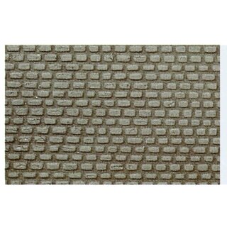 Kopfsteinpflaster 0/1/H0, 40x20 cm, 2 Stück