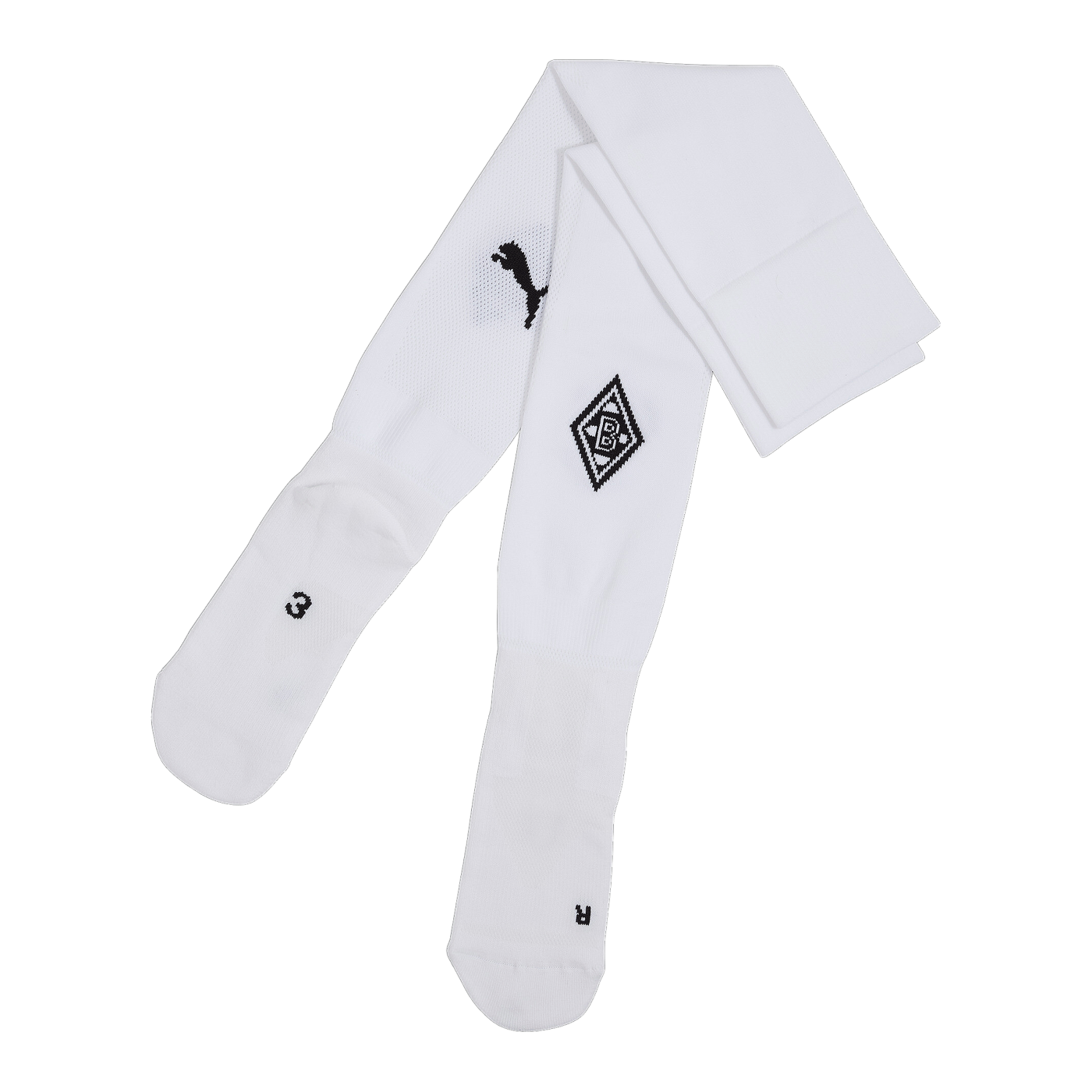 PUMA Borussia Mönchengladbach Strumpfstutzen Home 2024/2025 Weiss F06