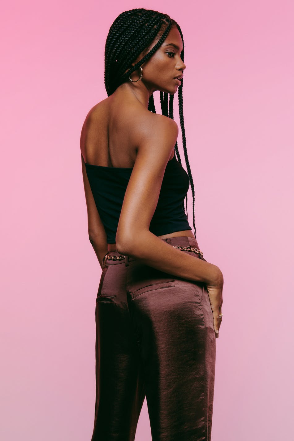 Straight tube top