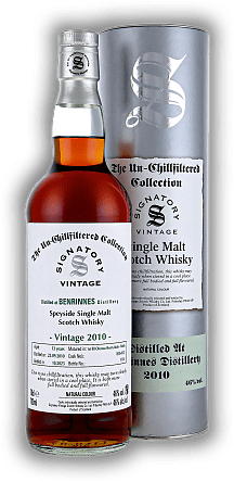 Benrinnes Signatory Vintage Un-Chillfitered Collection 13 Years 2010/2023 Sherry Butt #105+113 46% Benrinnes Signatory Vintage Un-Chillfitered Collection 13 Years 2010/2023 Sherry Butt #105+113 46%  Alter 10/23 - 0,7	 Liter - Vol 46%