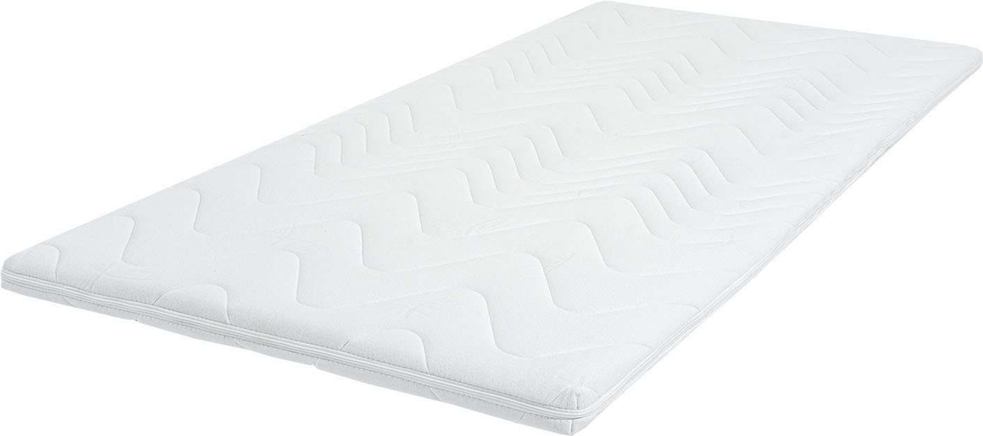 Topper Topper Basic 40, Breckle Northeim, 6 cm hoch, Kaltschaum, Polyester, (1-tlg), atmungsaktiver Topper, in verschiedenen Größen erhältlich