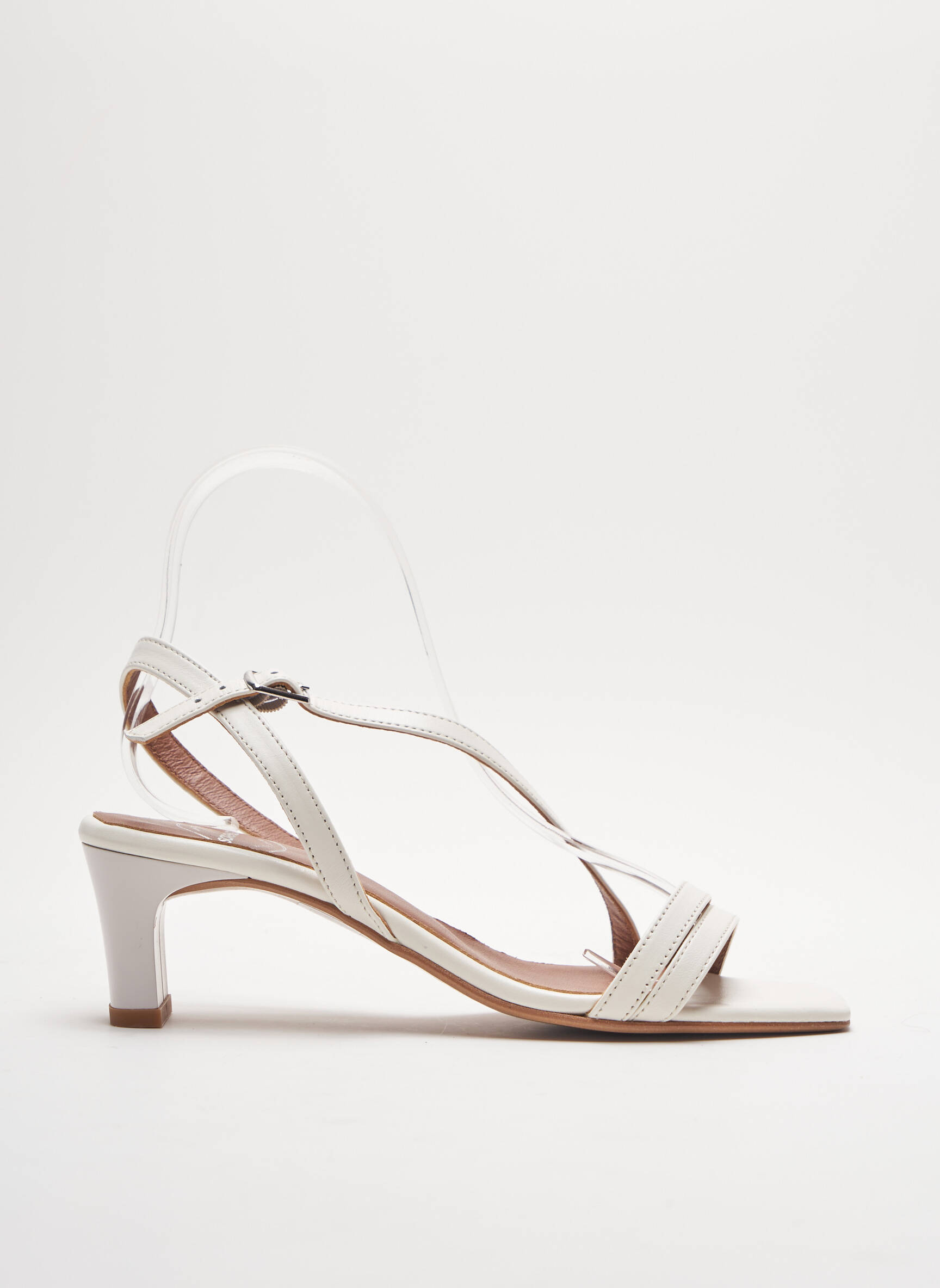 Sarenza Sandales Nu Pieds Femme couleur blanc