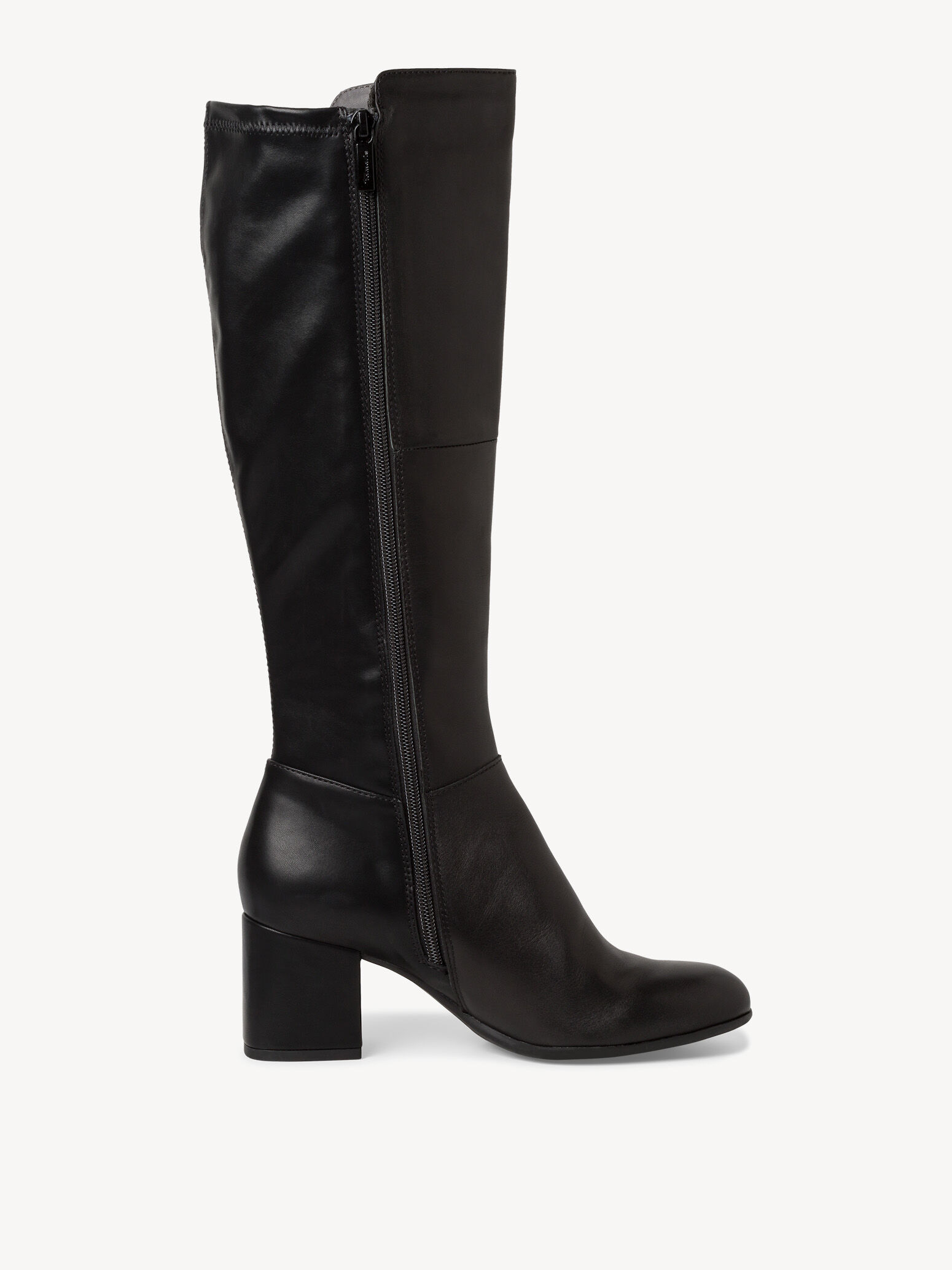 Bottes en cuir - noir