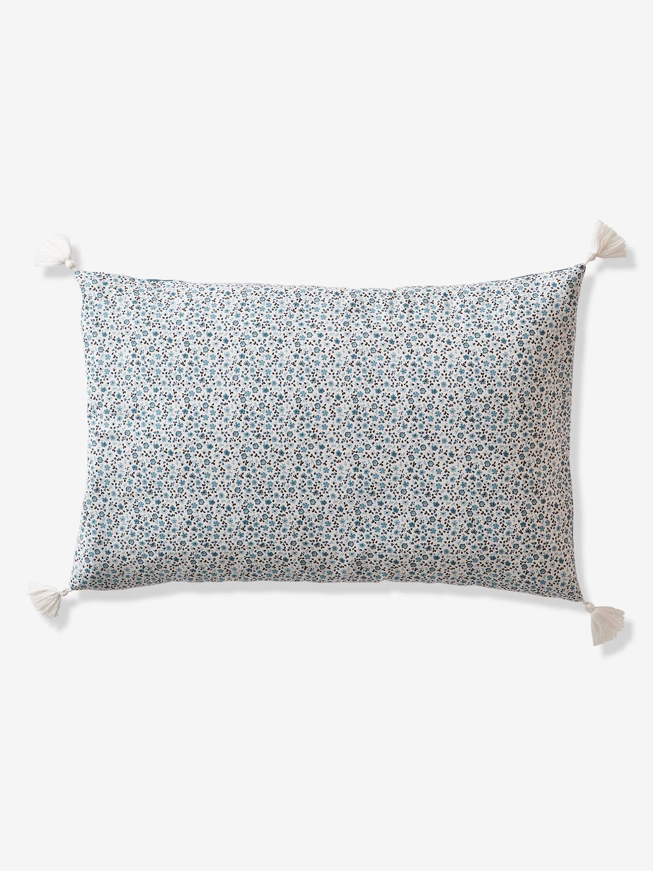 Vertbaudet Kinder Bettwäsche-Set PATCHWORK - marine/wollweiß