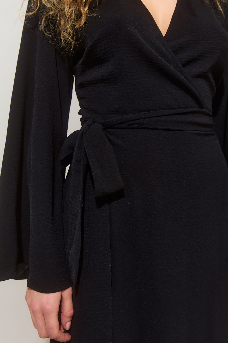 Midi wrap dress