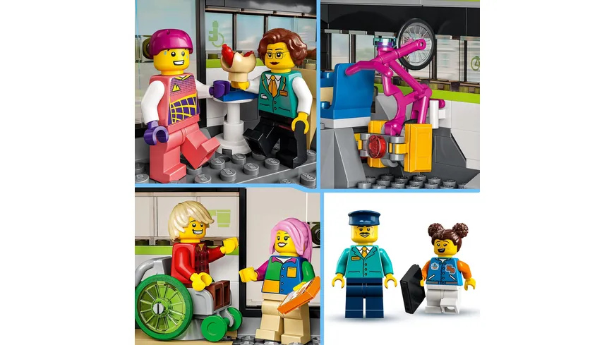 LEGO City 60337 Personen-Schnellzug