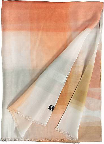 FRAAS Sustainability Edition - Schal mit großem Karo-Muster - Made in Italy