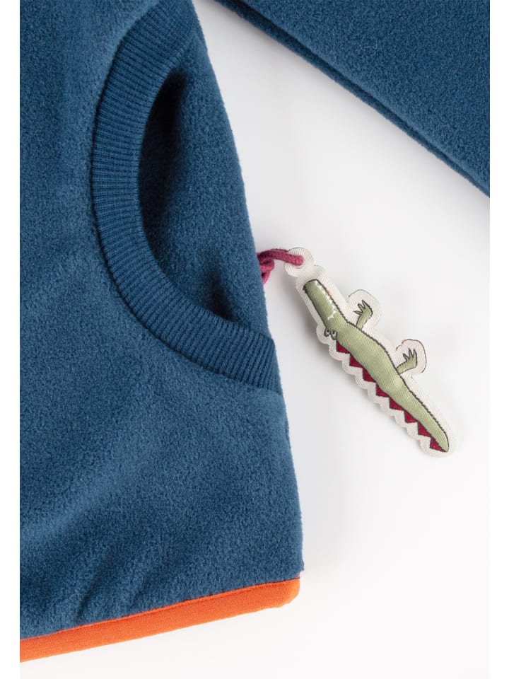 Sigikid Fleecejacke Happy Crocodile in dunkelblau günstig kaufen