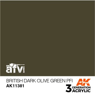 British Dark OIive Green PFI (17 ml)
