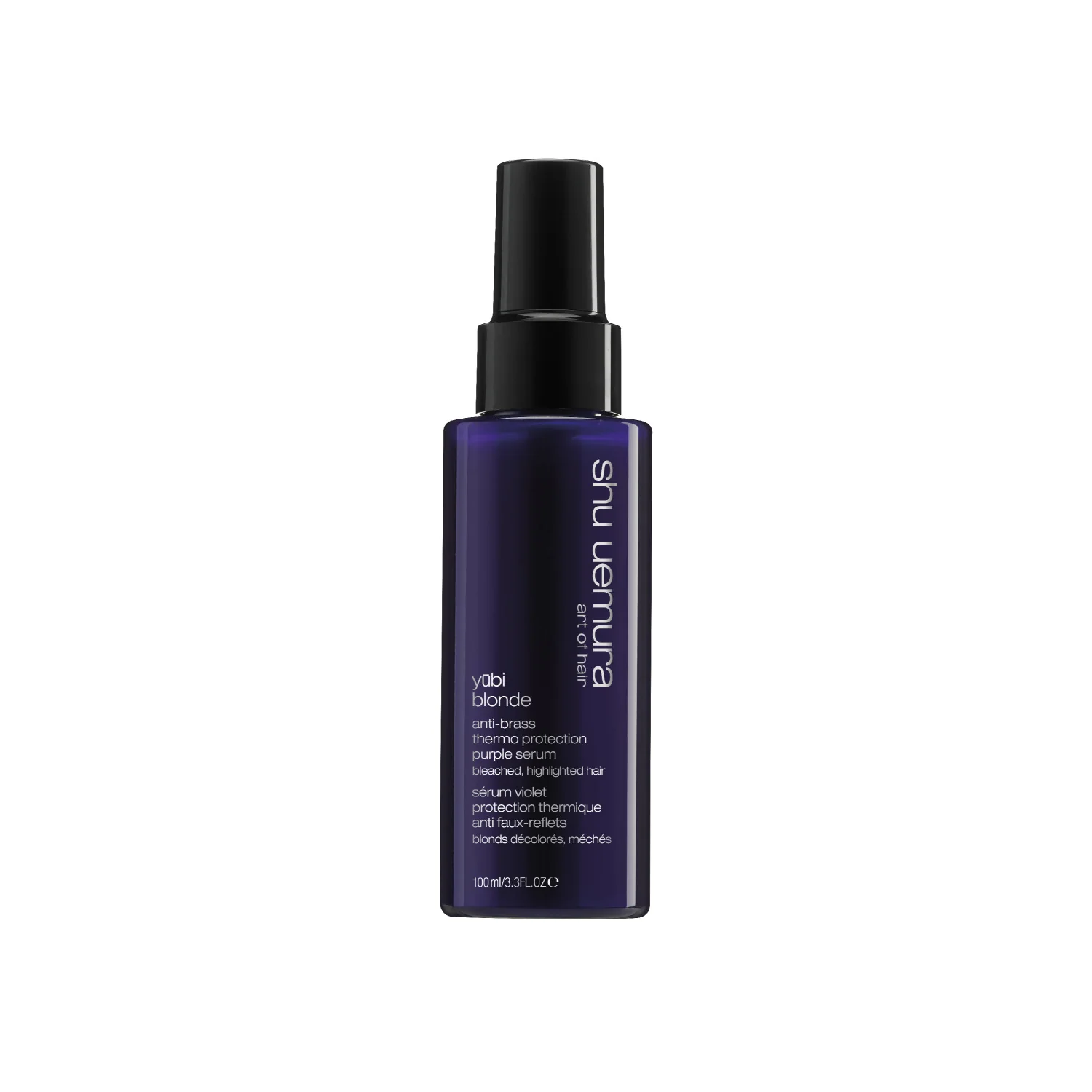 Yubi Blonde Anti-Brass termoapsauginis violetinis serumas - plaukų serumas