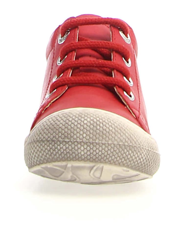 Naturino Leder-Sneakers in Rot günstig kaufen