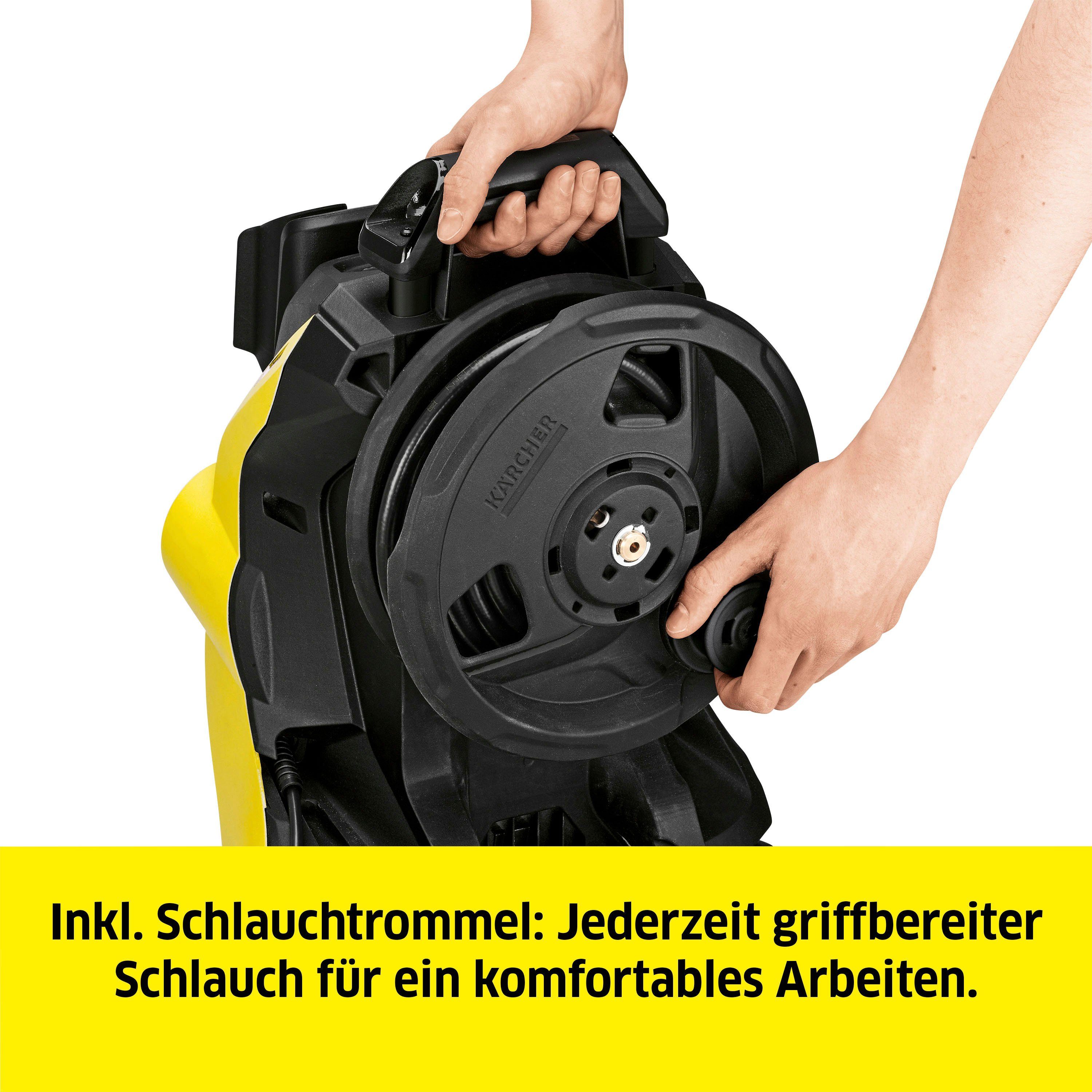 KÄRCHER Hochdruckreiniger K 4 Premium Power Control, Druck max: 130 bar, Fördermenge max: 420 l/h, Quick Connect, Home & Garden App