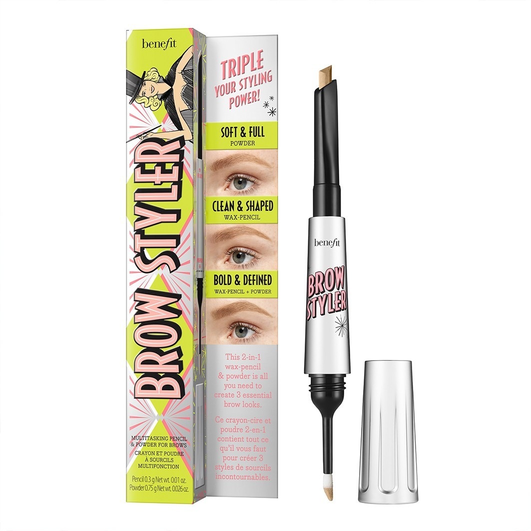 Brow StylerMultitasking Wachsstift und Puder für Brauen