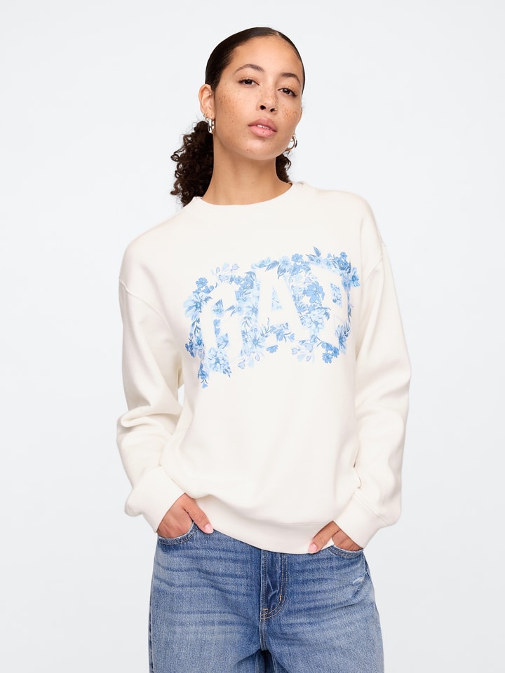 GAP Sweatshirt in Creme günstig kaufen