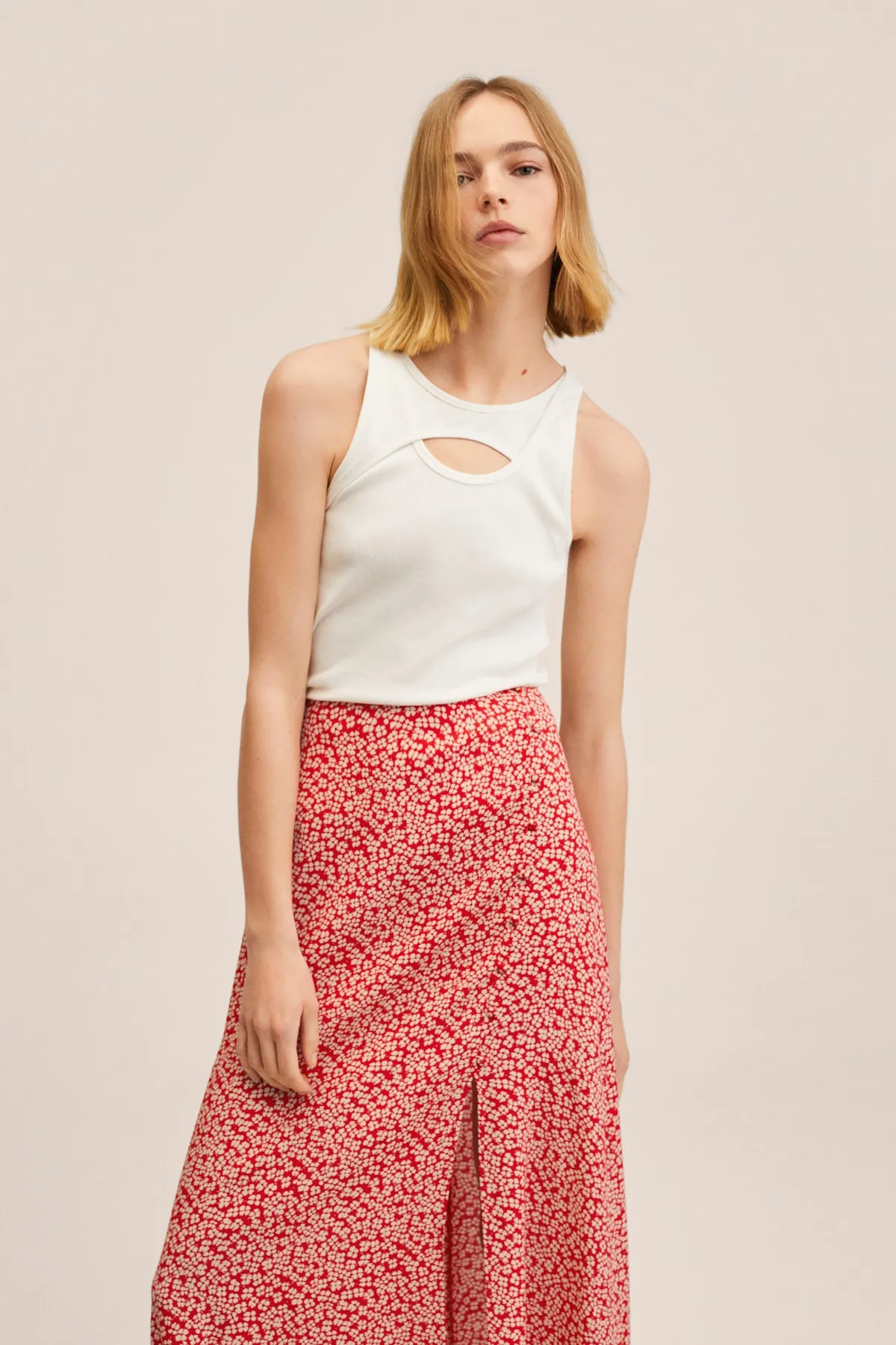 MANGO  27065765 Damen/Mädchen Rot