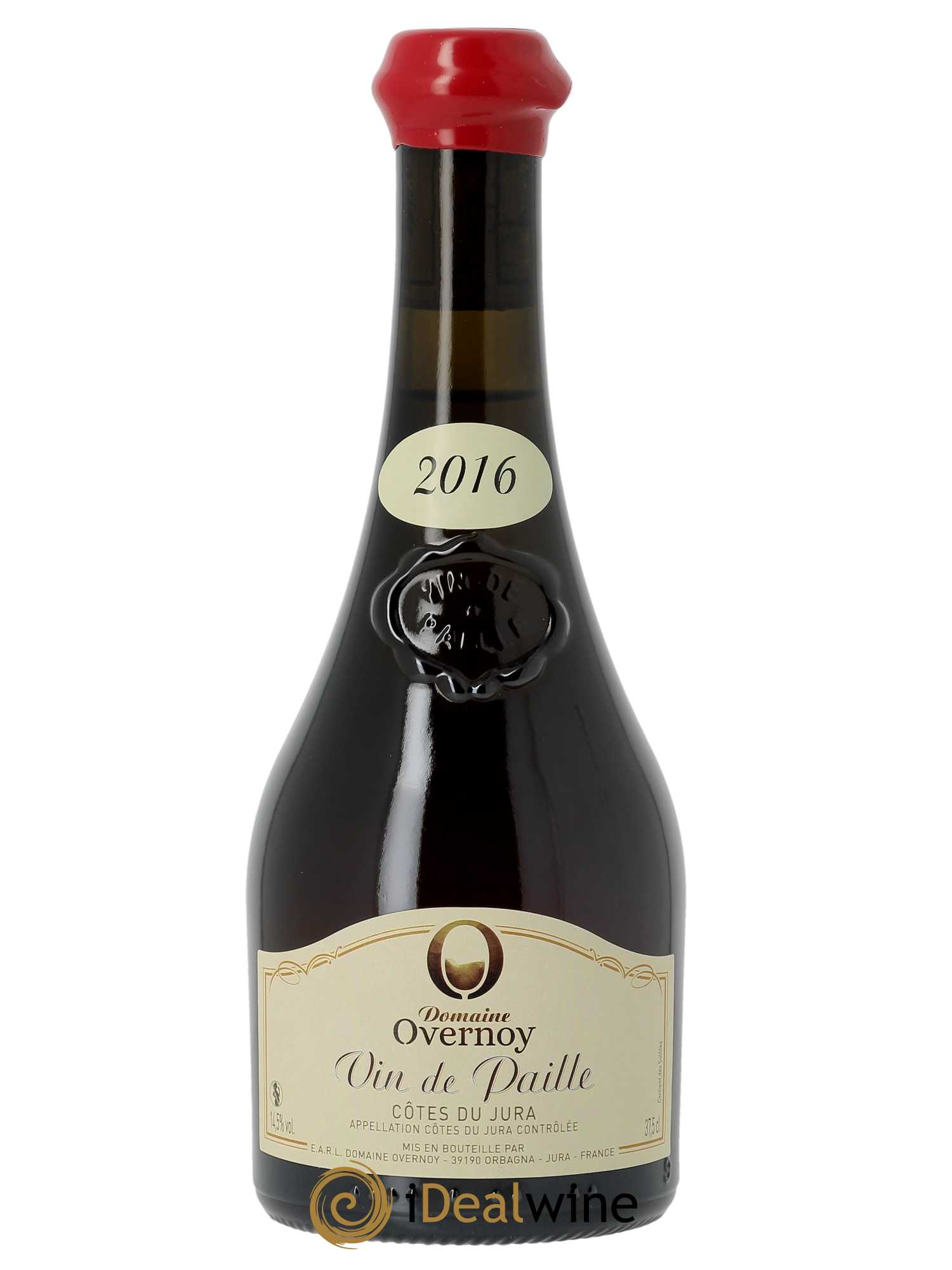 Côtes du Jura Vin de Paille Guillaume Overnoy  2016 - Lot de 1 Demi-bouteille