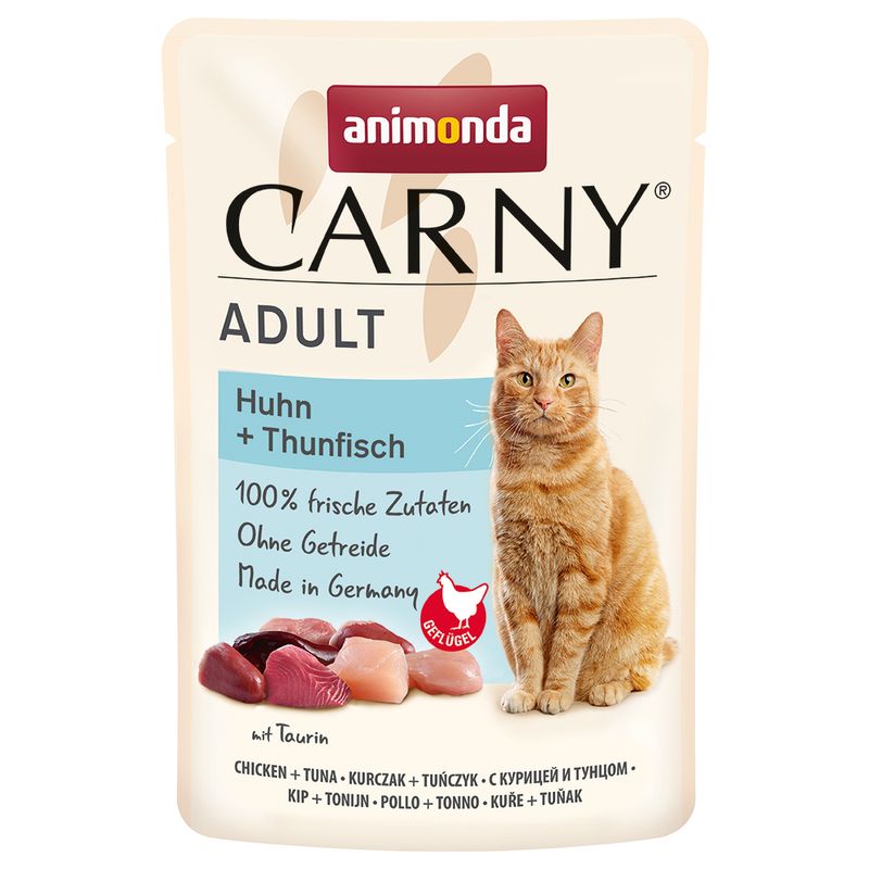 Sparpaket animonda Carny Pouch 24 x 85 g zu TOP-Preisen | bitiba