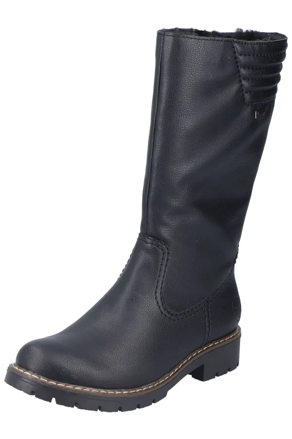 Rieker  Stiefel - Schwarz - Blockabsatz
