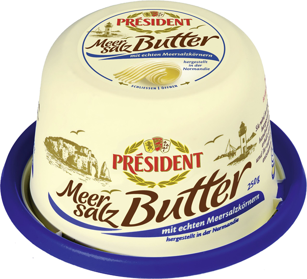Président Meersalz-Butter