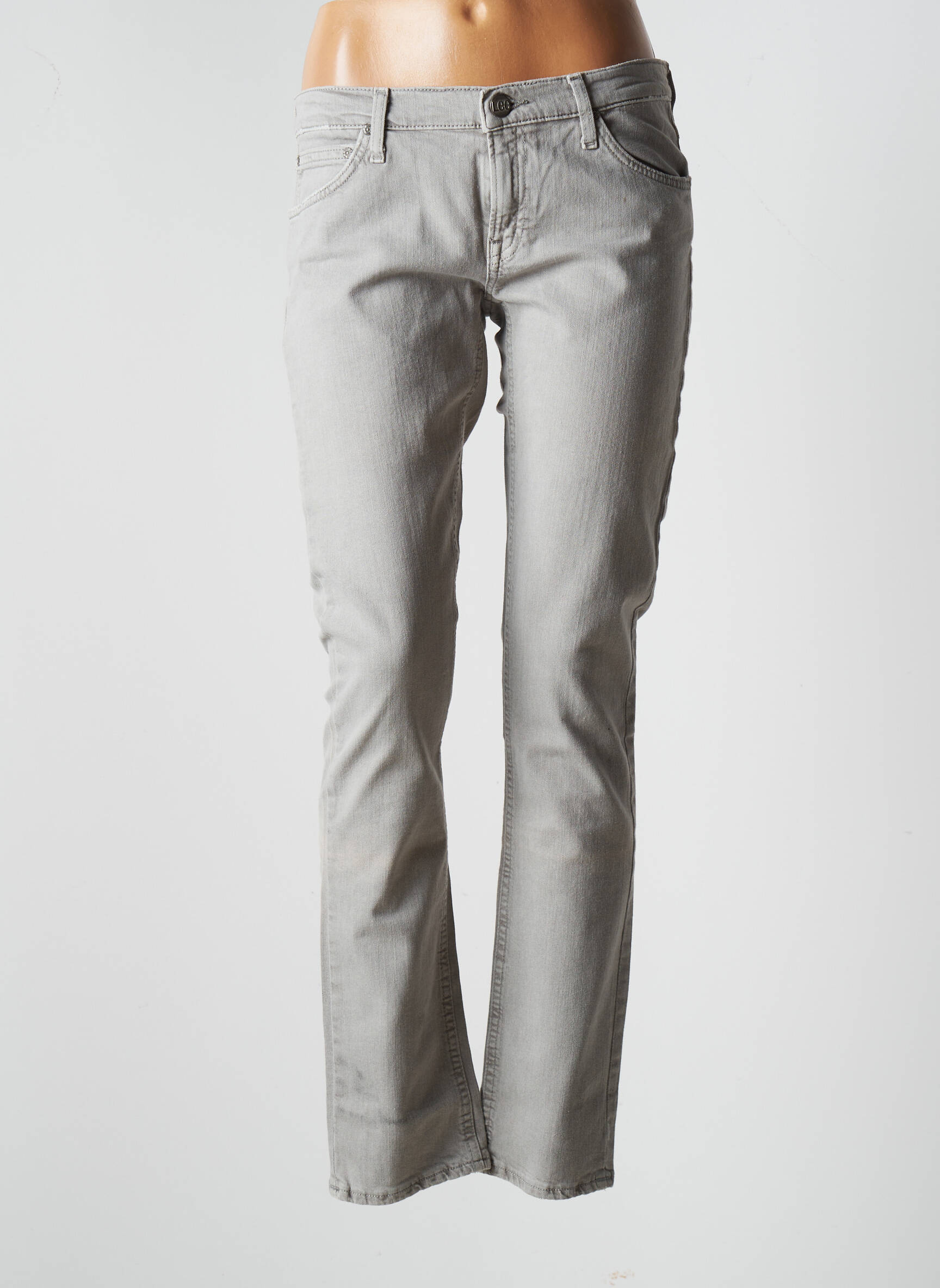 Lee Jeans Coupe Slim Femme couleur gris