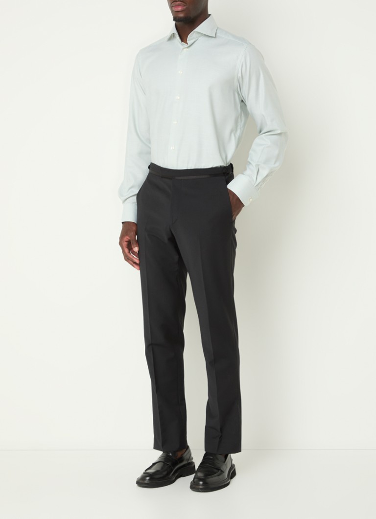 Koszula Eton Slim Fit z mikronadrukiem