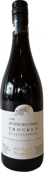 2018 AHR Spätburgunder trocken - Weingut Försterhof