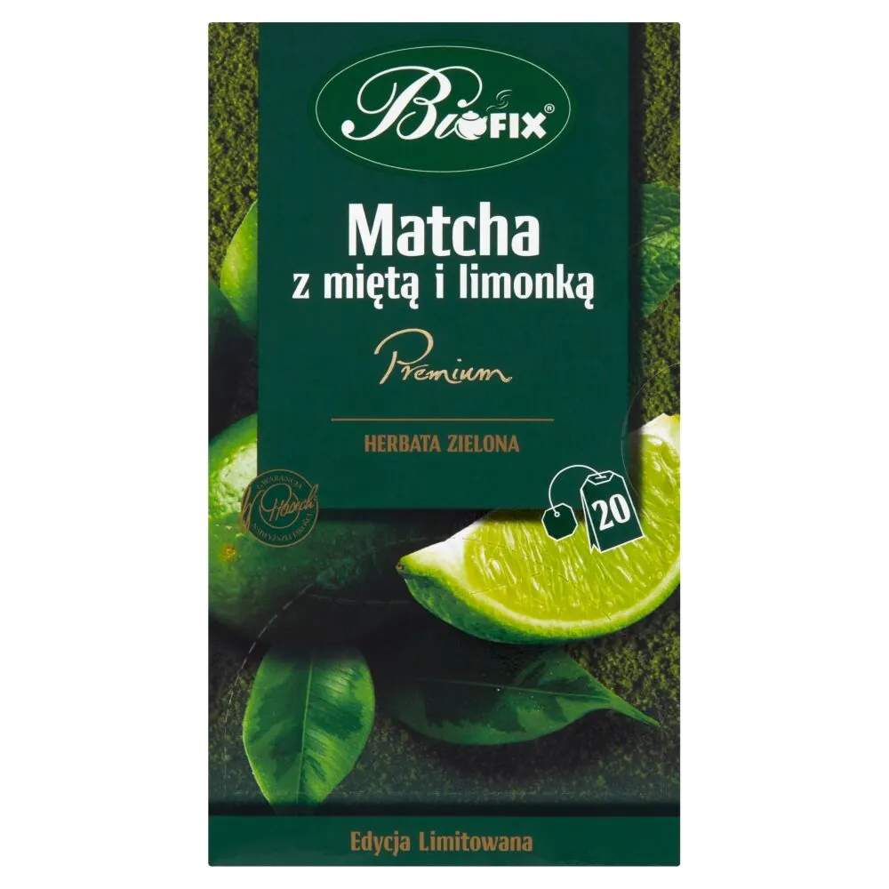 Bifix Matcha arbata su mėtų ir laimo prieskoniais