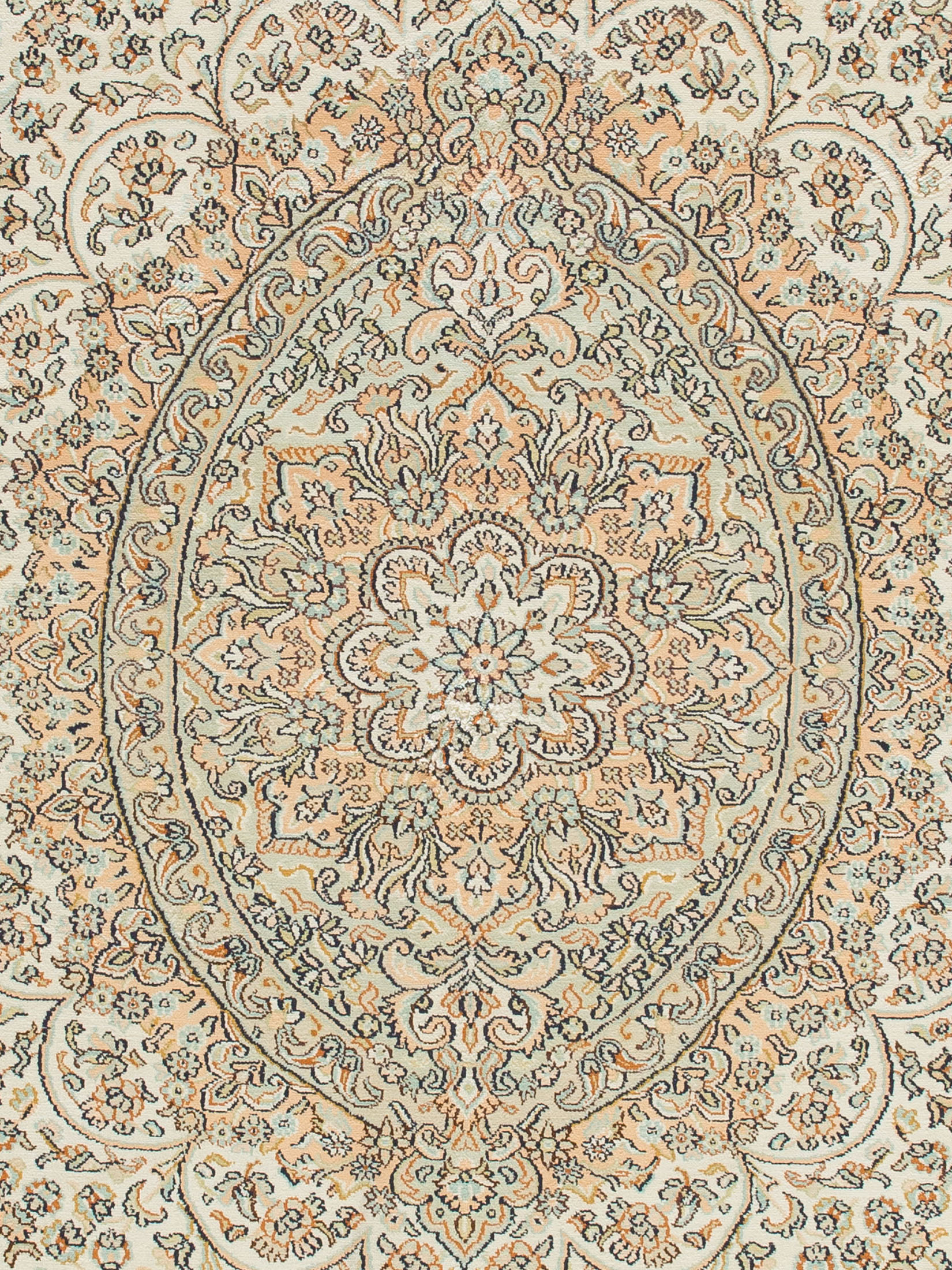 Kaschmir Seide 18/18 ca. 245 x 341 cm, Unikat / Einzelstück