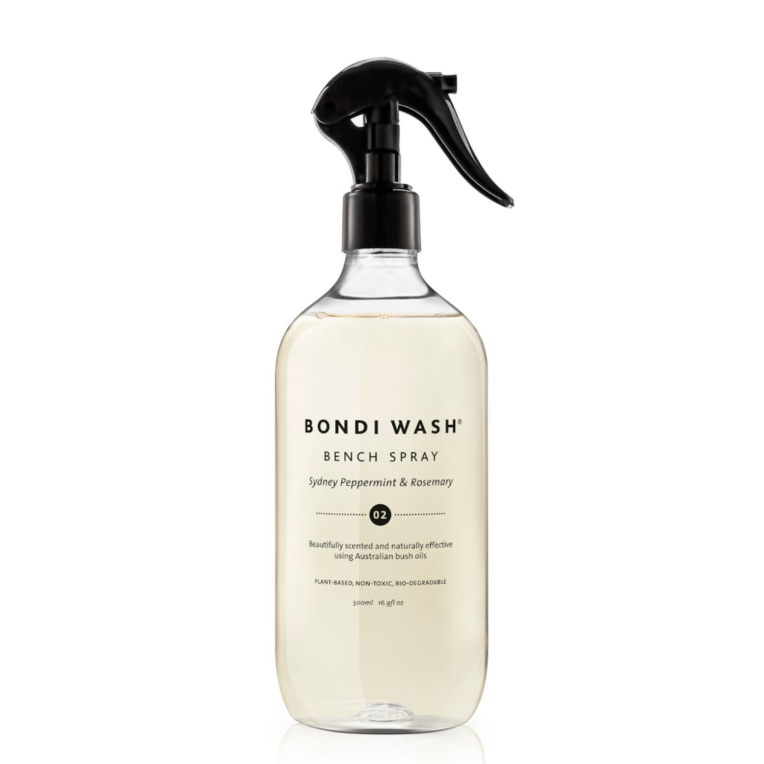 Bondi Wash Assainissant & Nettoyant Multi Surface Menthe Poivrée de Sydney & Romarin 500 ml