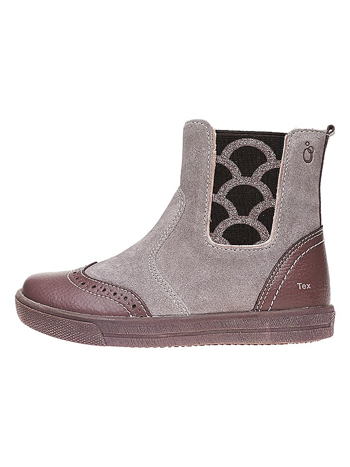 lamino Leder-Chelsea-Boots in Altrosa günstig kaufen 30